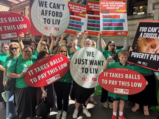Walk off: thousands of essential workers demand pay increase